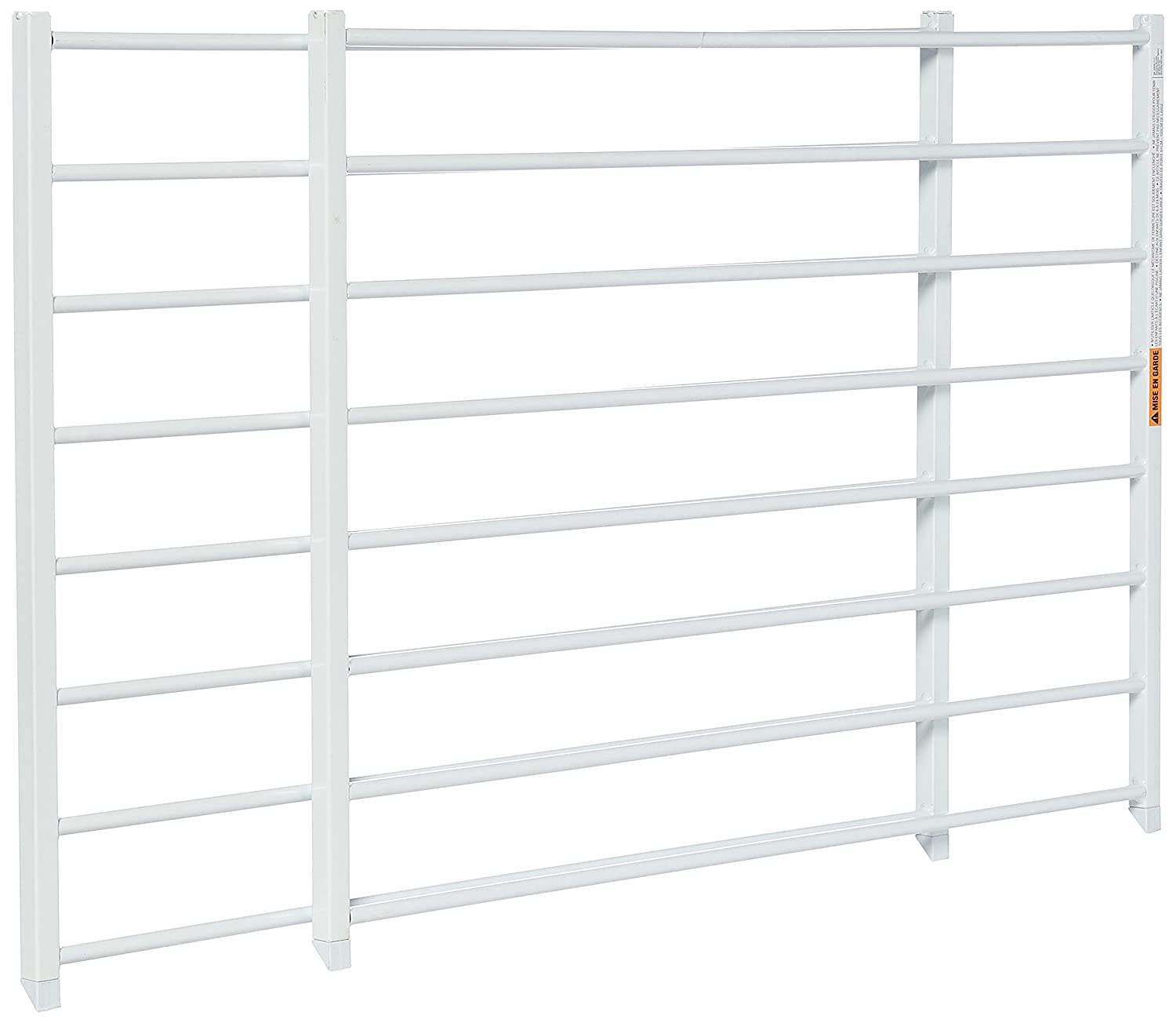 Escalera y pasillo extra ancha 2 en 1 para seguridad de bebés | Color Blanco