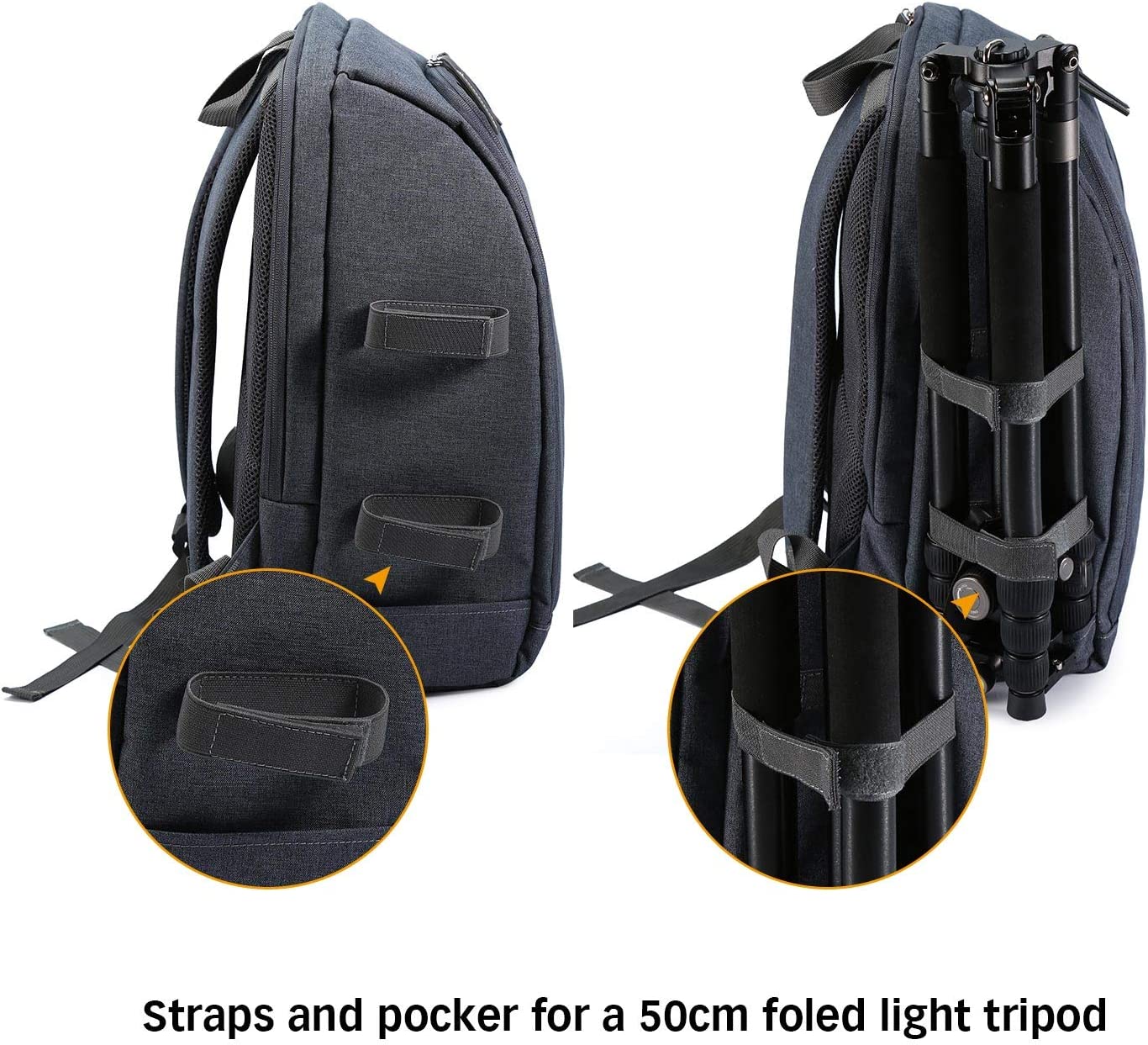 Mochila para cámara fotográfica DSLR | Impermeable con compartimento para laptop