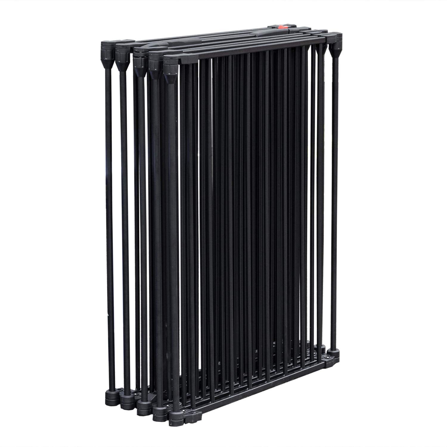 Puerta de seguridad de 8 paneles para bebés de metal