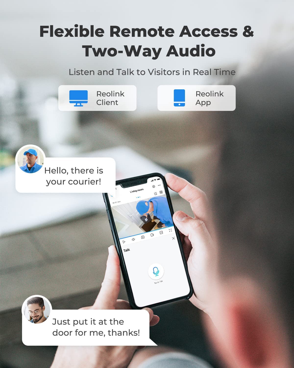 Cámara de seguridad inalámbrica para exteriores Argus PT con panel solar Reolink