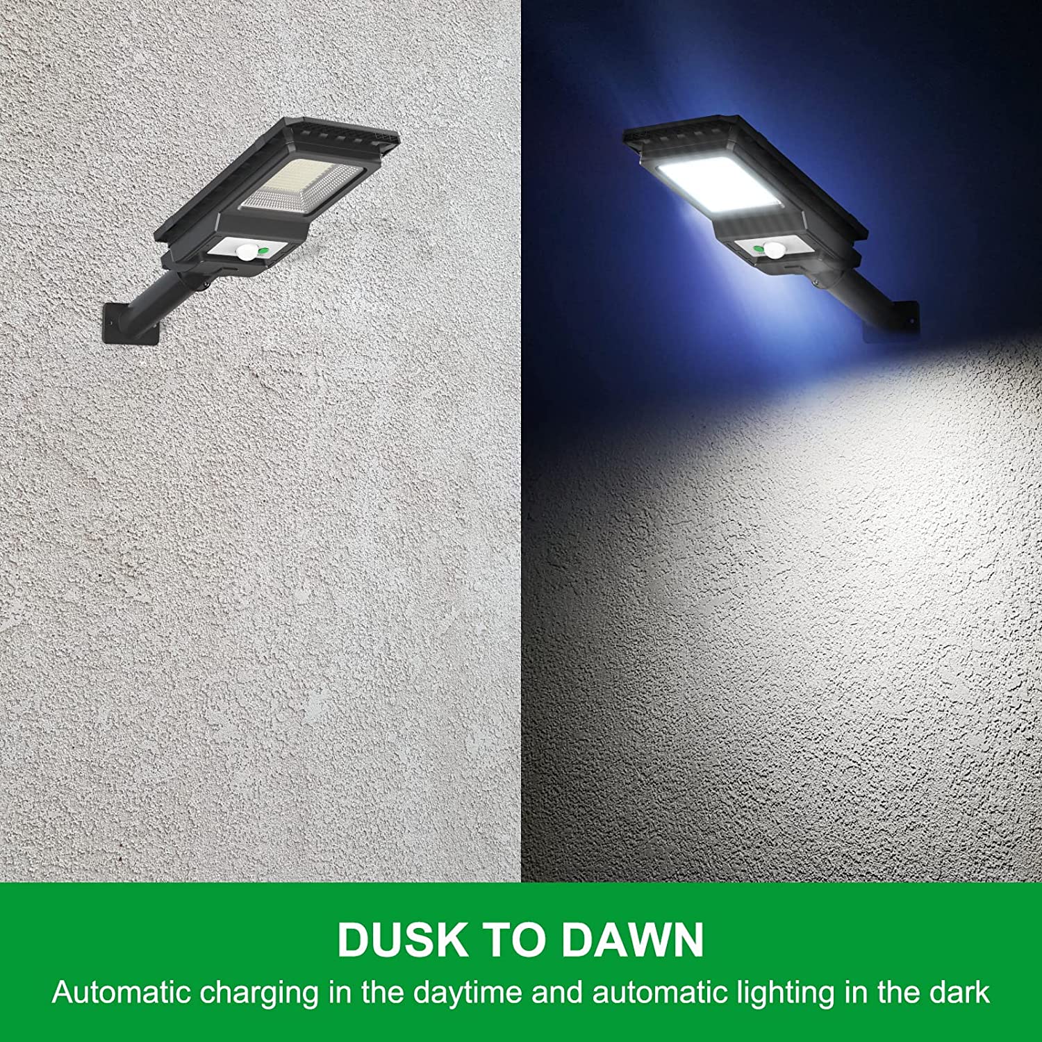 Pack de 4 luces solares con sensor de movimiento Engrepo