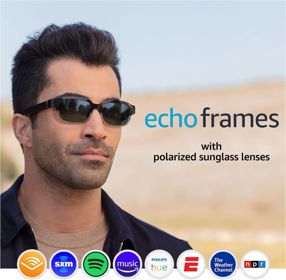 Lentes inteligentes con audio y Alexa 2da generación Amazon