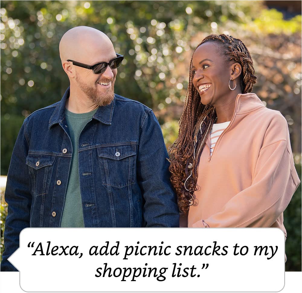 Lentes inteligentes con audio y Alexa 2da generación Amazon