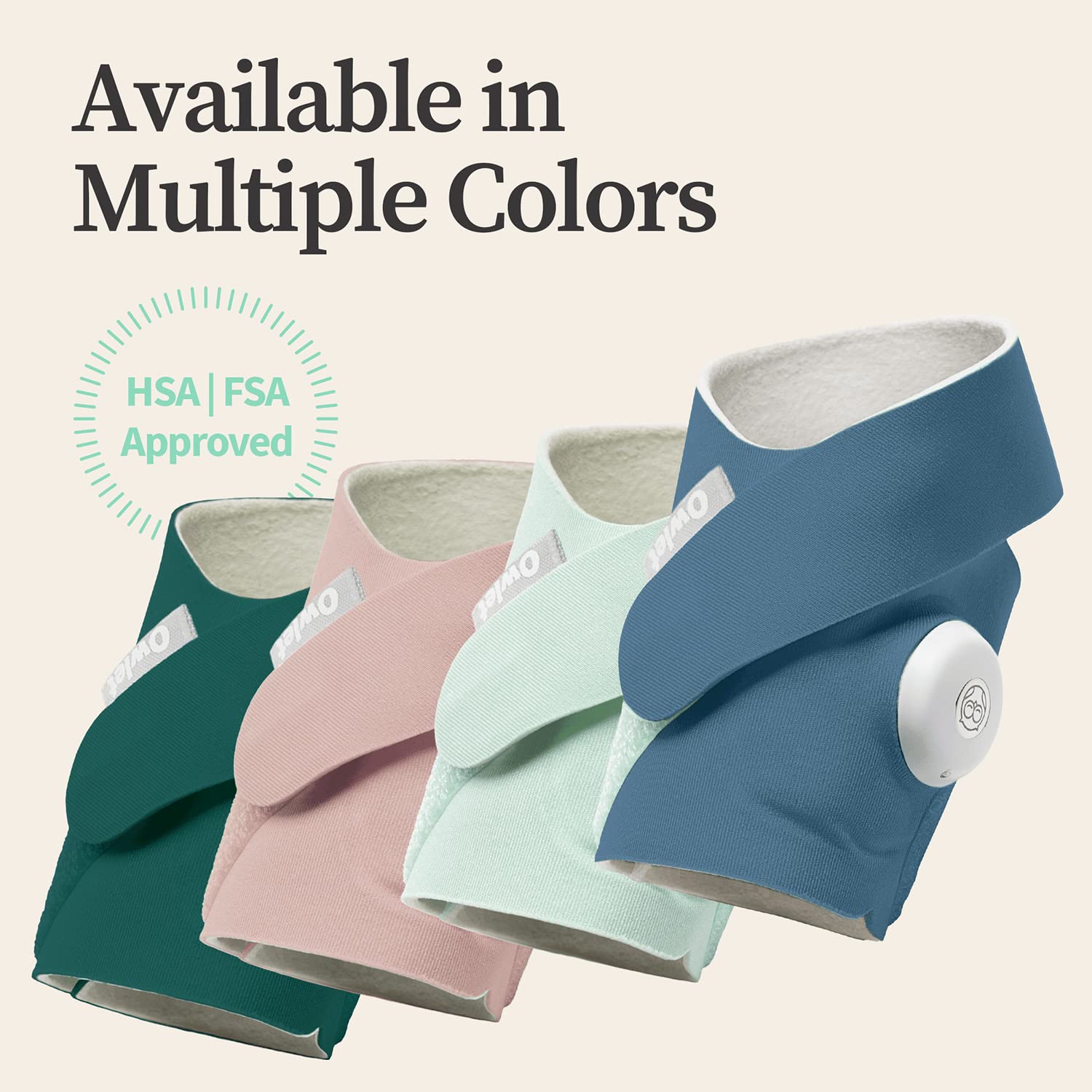 Monitor inteligente para bebés | Mide frecuencia cardíaca y oxígeno