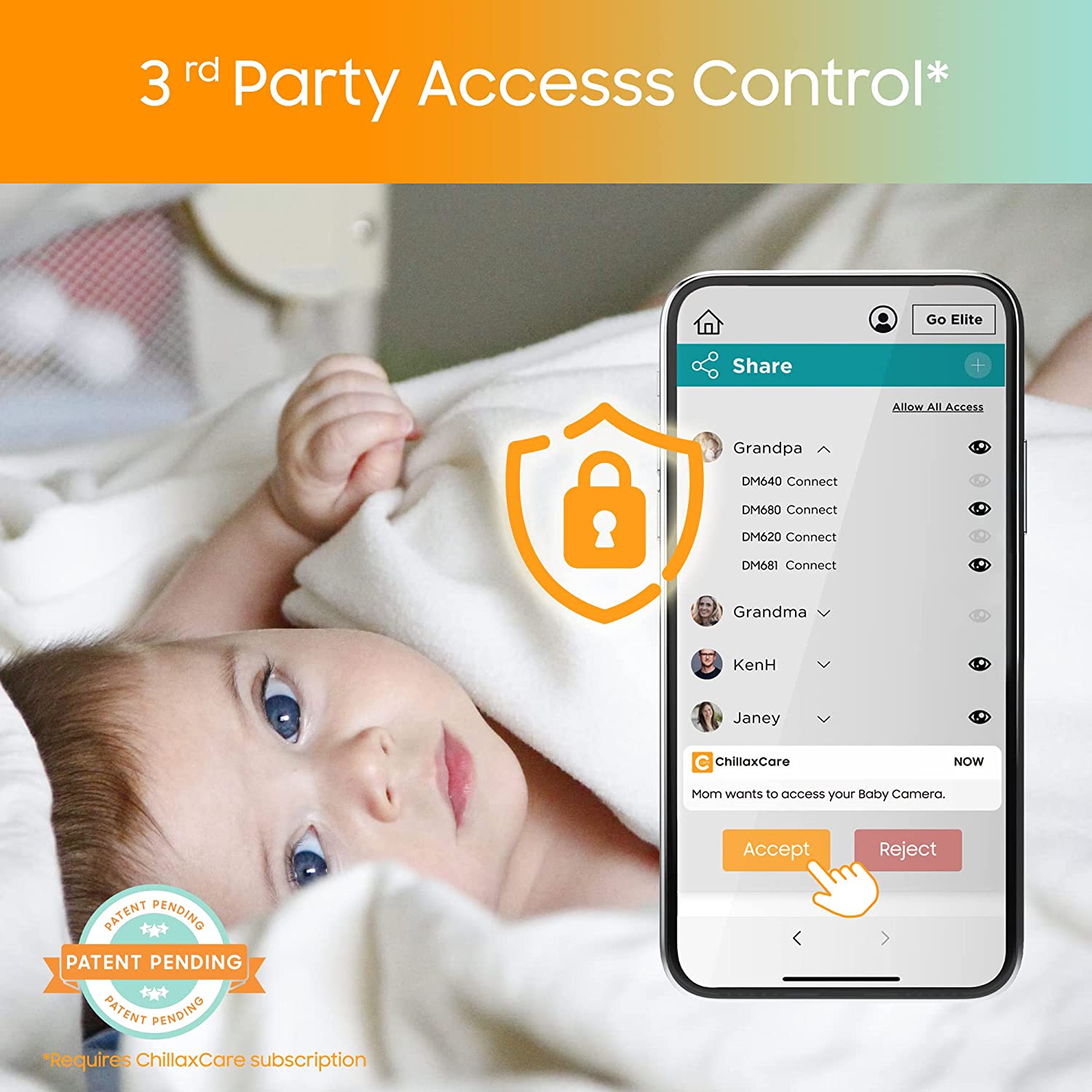 Monitor inteligente Giraffe Pro para Bebé