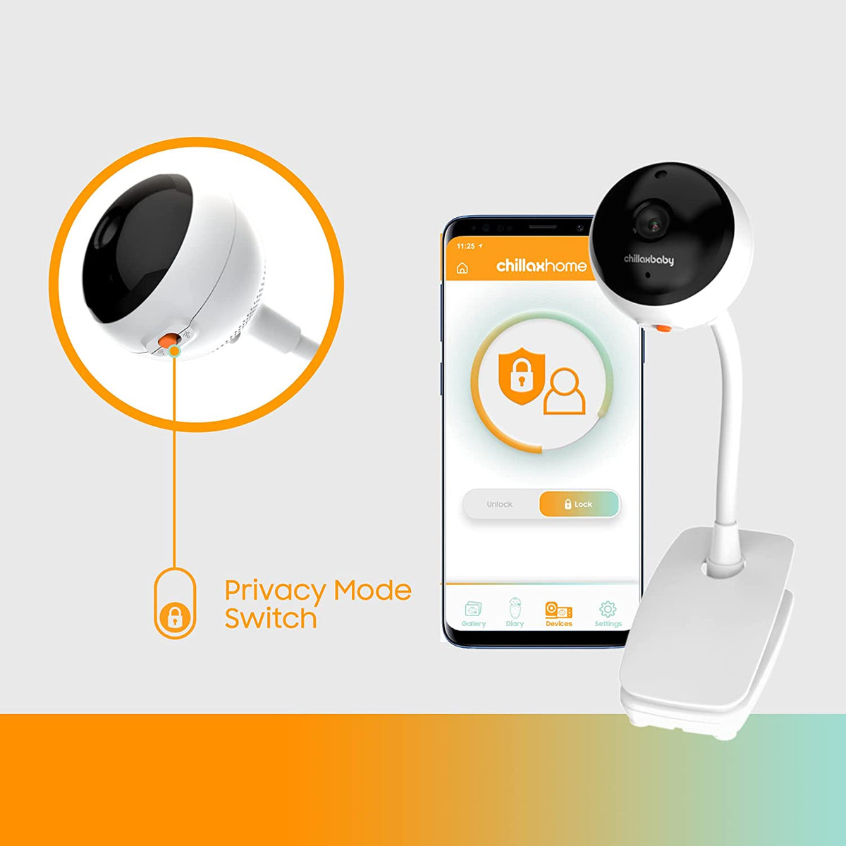 Monitor inteligente Giraffe Pro para Bebé