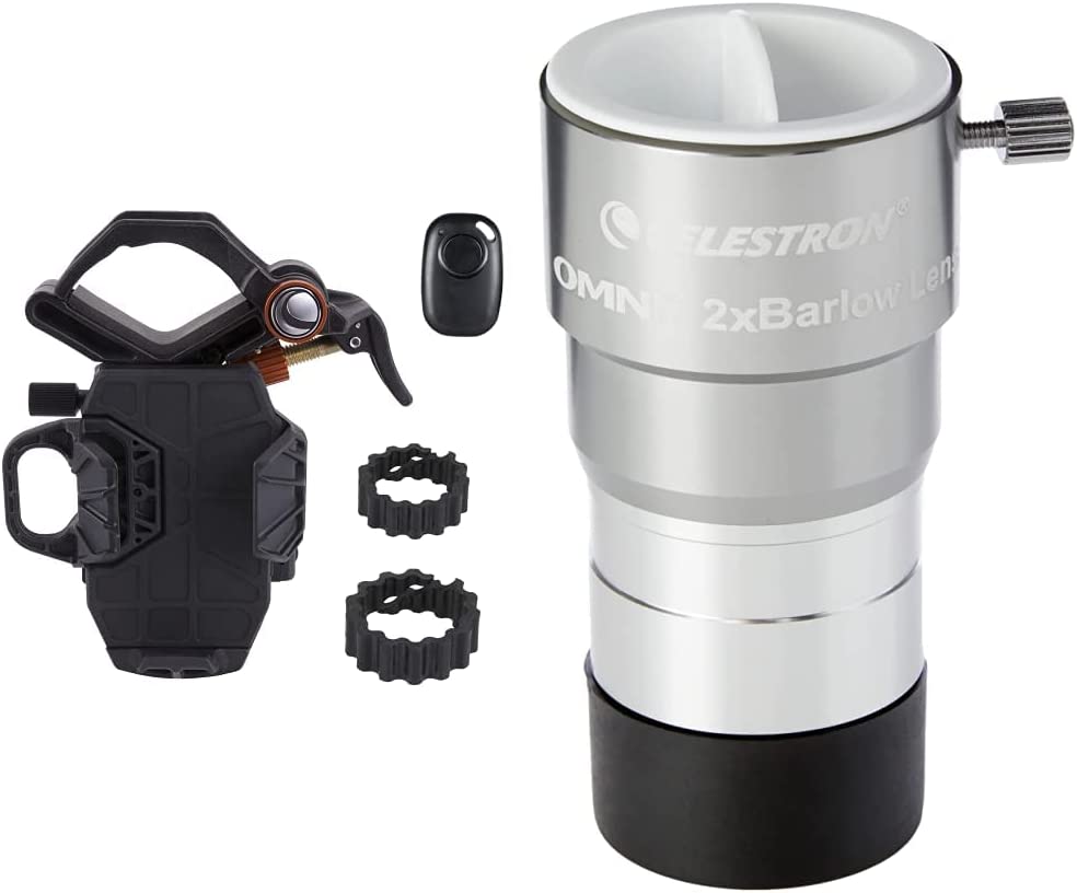 Kit de adaptador universal de 3 ejes | Incluye Adaptador y Lente Celestron