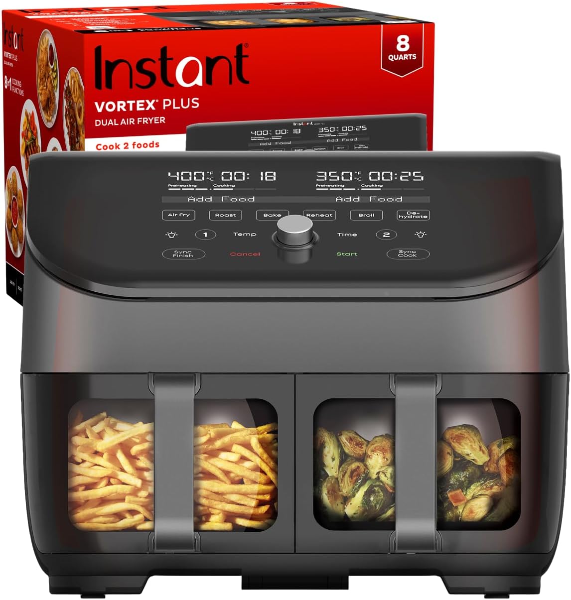 Horno y Freidora de Aire doble