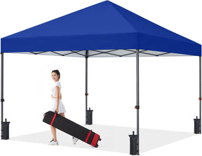 Tienda de campaña con toldo | Fácil instalación | Portátil 3x3 mt