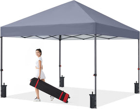 Tienda de campaña con toldo | Fácil instalación | Portátil 3x3 mt