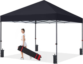 Tienda de campaña con toldo | Fácil instalación | Portátil 3x3 mt