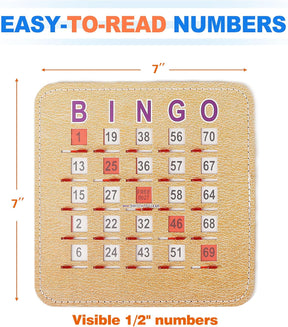 Set de tarjetas para Bingo - 18 x 18 cm