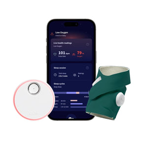 Monitor inteligente para bebés | Mide frecuencia cardíaca y oxígeno