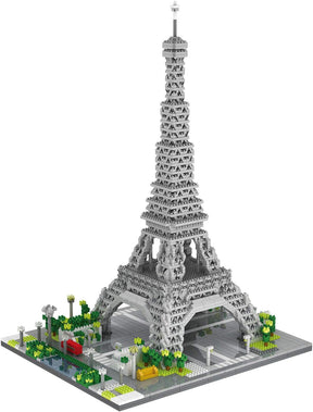 dOvOb Architecture - Juego de microbloques de torre Eiffel (3369 piezas)