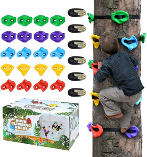 Kit 20 piezas para escalada de árbol para niño y adultos con 6 correas de trinquete para entrenamiento
