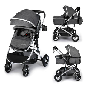 Coche Bebé 2 en 1 | Plegable | Reversible