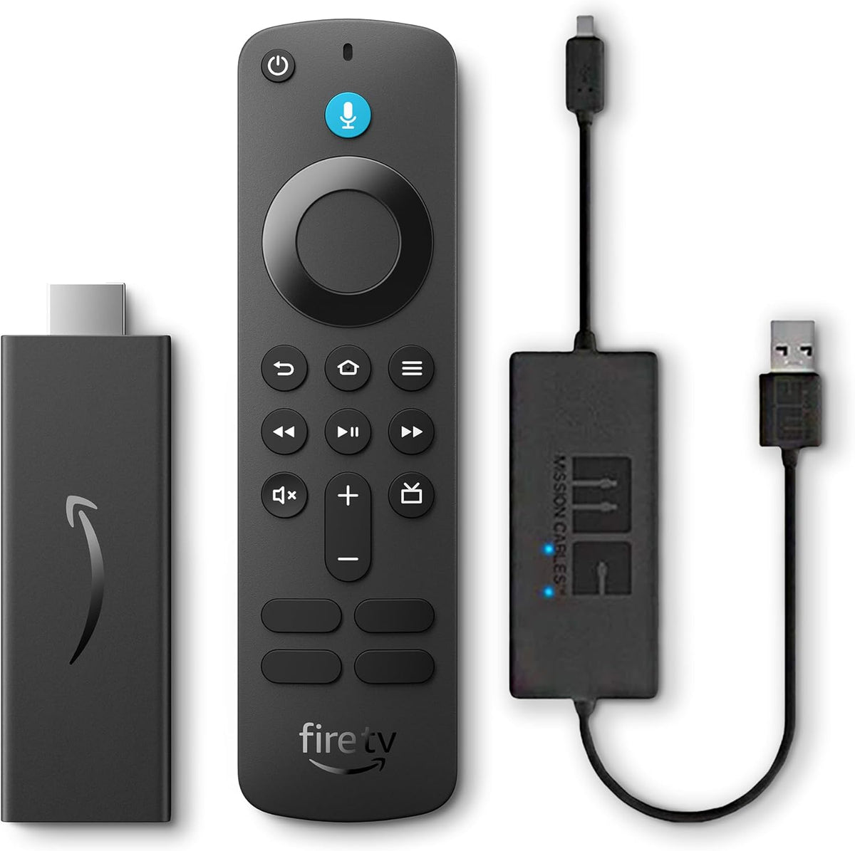 Fire TV Stick HD + Cable Alimentación