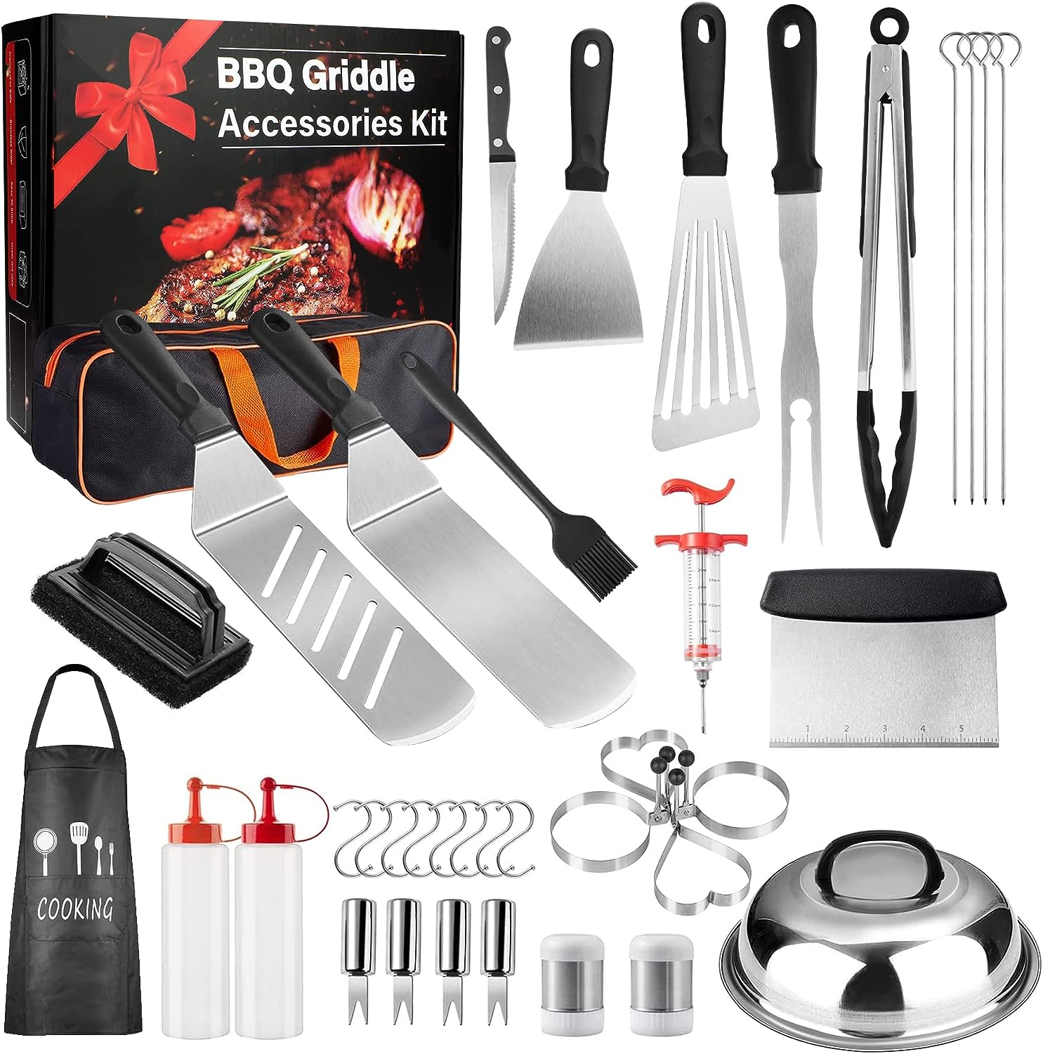 Kit de accesorios para parrilla   |   38 piezas