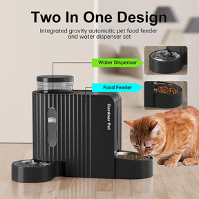 Dispensador automático de Alimento y Agua