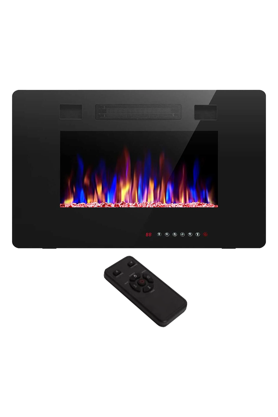 Chimenea Eléctrica Empotrable RW Flame - Requiere Transformador