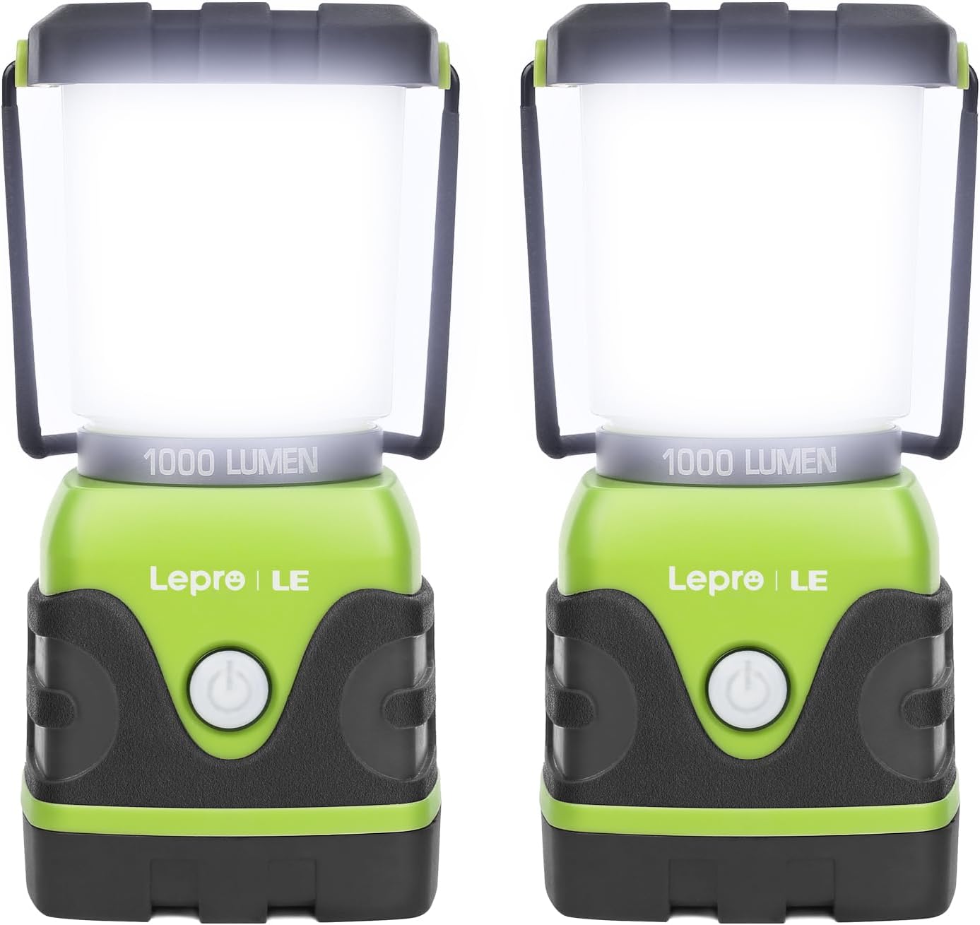 Lighting EVER - Linterna LED de camping, 4 modos de luz, perfecta para salidas outdoor