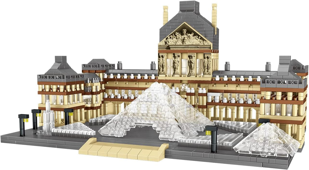 Juego de microbloques de Louvre (3377 piezas)