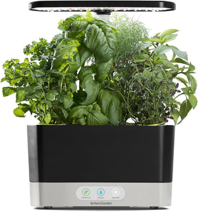 AeroGarden Sistema hidropónico para jardín interior, color negro