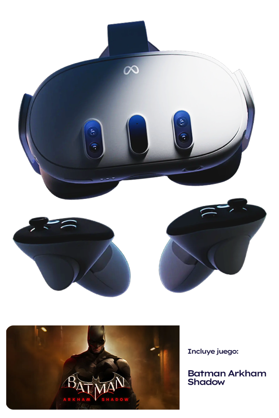 Lentes de Realidad Virtual | Meta Quest 3