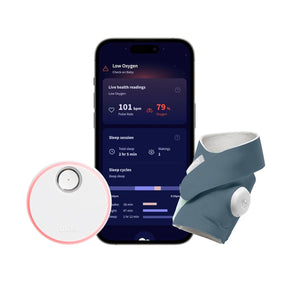 Monitor inteligente para bebés | Mide frecuencia cardíaca y oxígeno