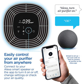 Purificador de Aire | Funciona con Alexa