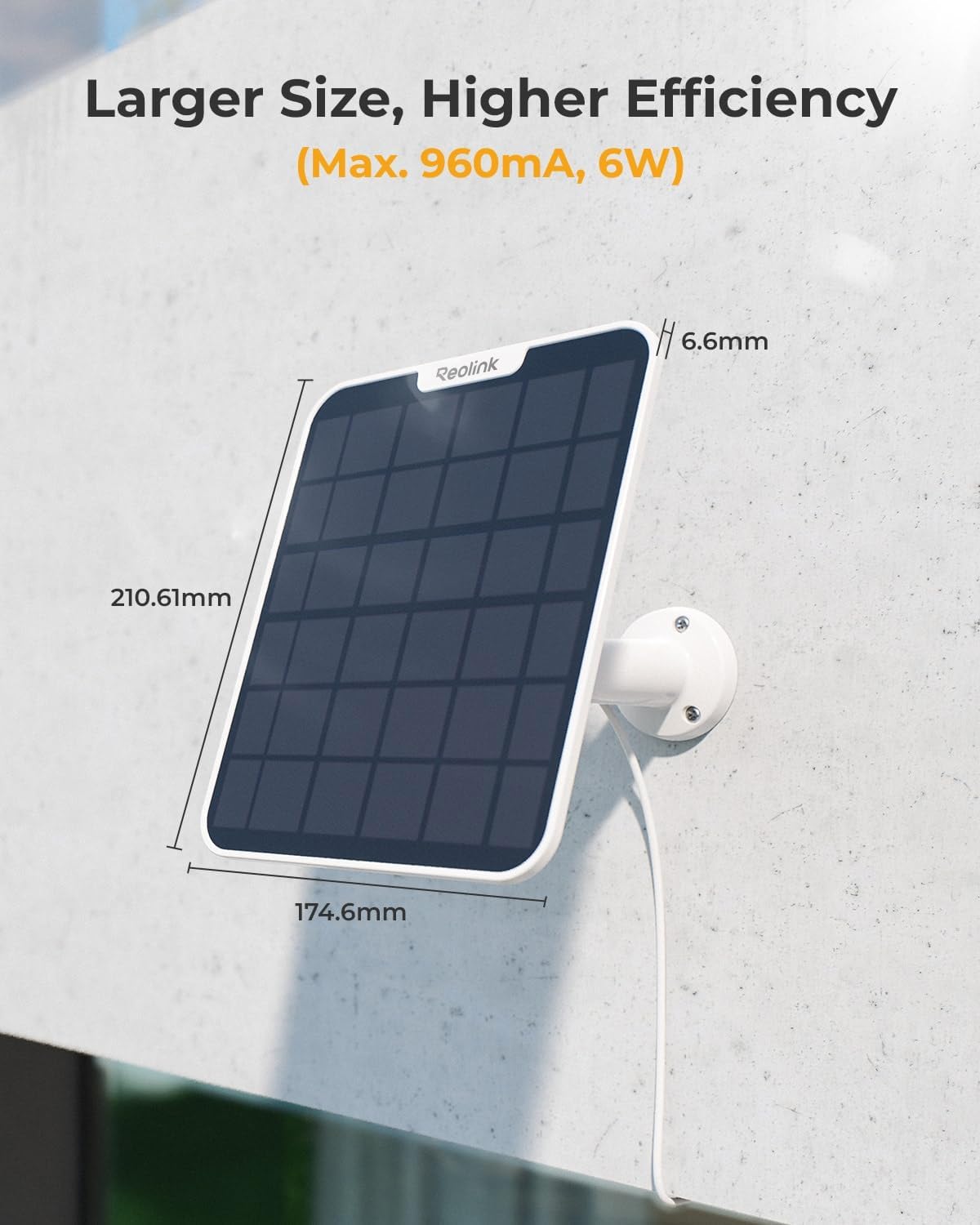 Panel Solar Reolink 6 W