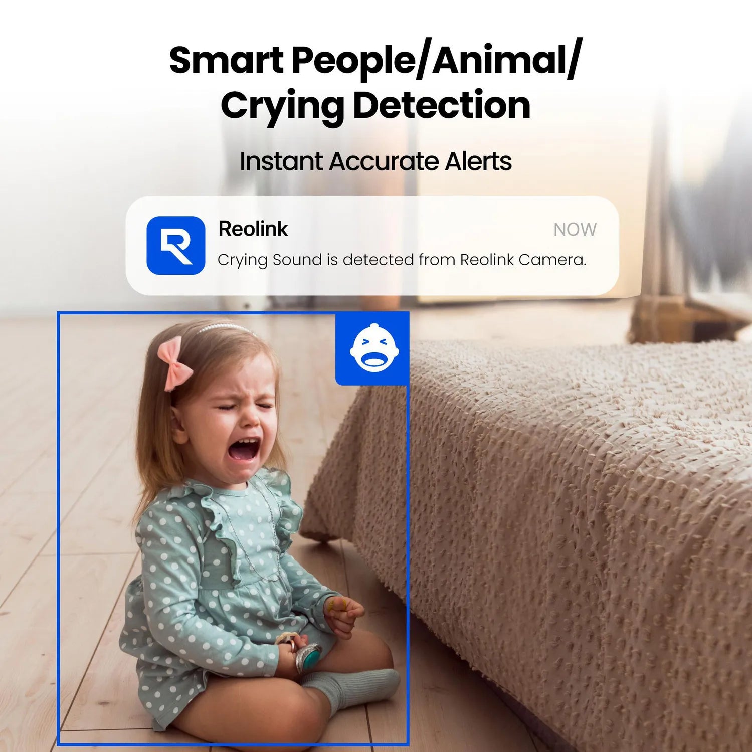 Reolink E331 – Cámara IP WiFi PTZ 5MP para Interior