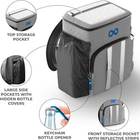 Mochila hielera | Sin fugas, ligera, resistente al agua