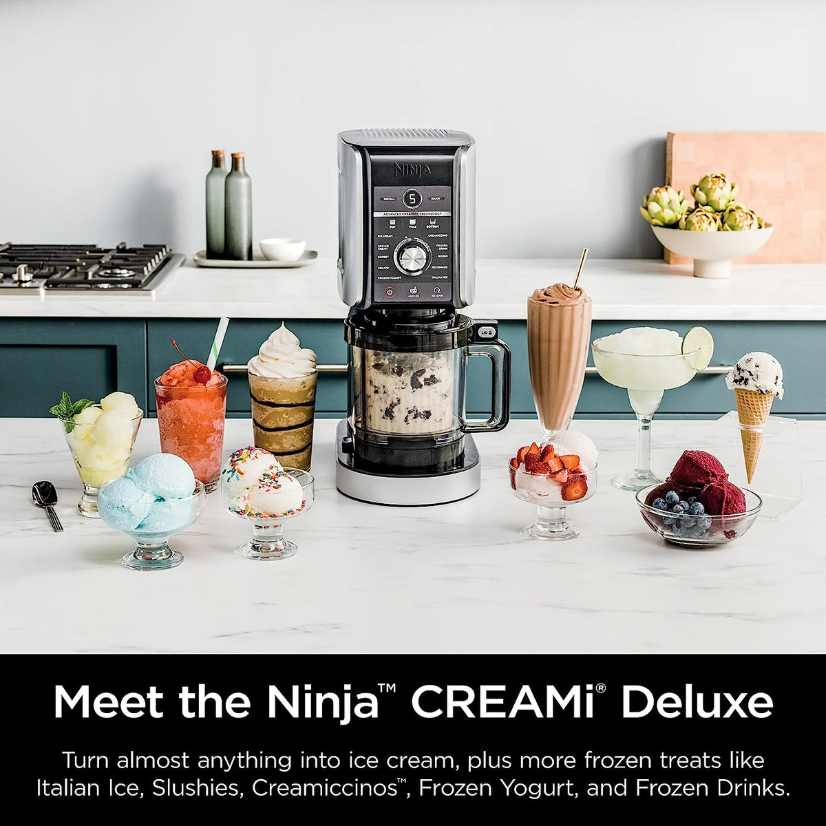 Creami Deluxe | Máquina para hacer helados 11 en 1