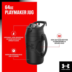 Botella de agua 1,9L | Playmaker Gran Tamaño