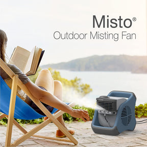 Ventilador de nebulización para exteriores, ideal para deportes, camping