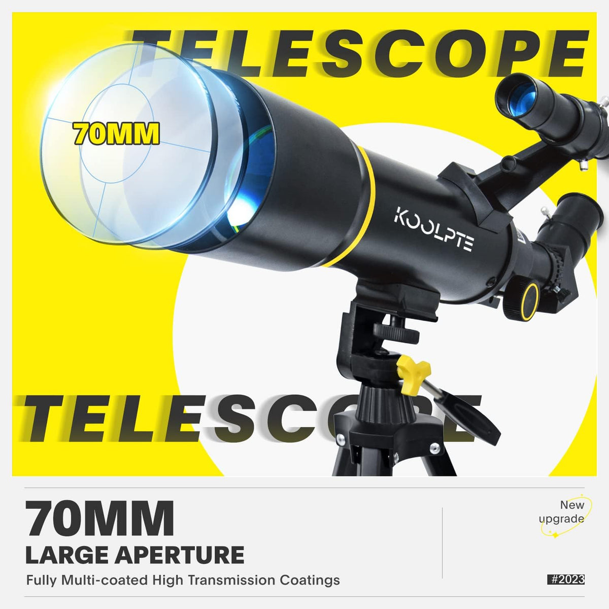 Telescopio de Viaje Portátil con Trípode | Adaptador de teléfono