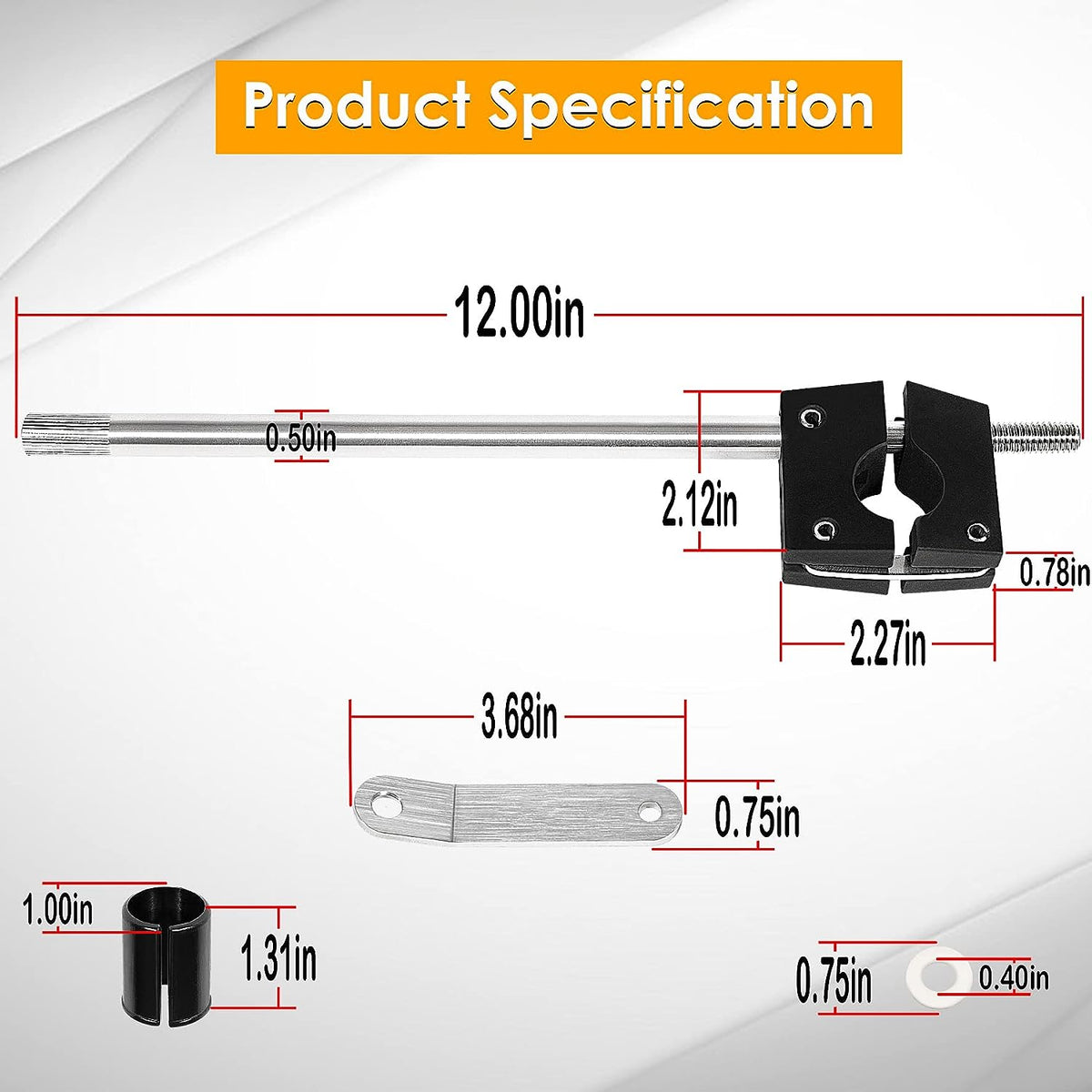 Kit de herramientas de montaje para parrilla de riel redondo | 22mm / 25,5mm