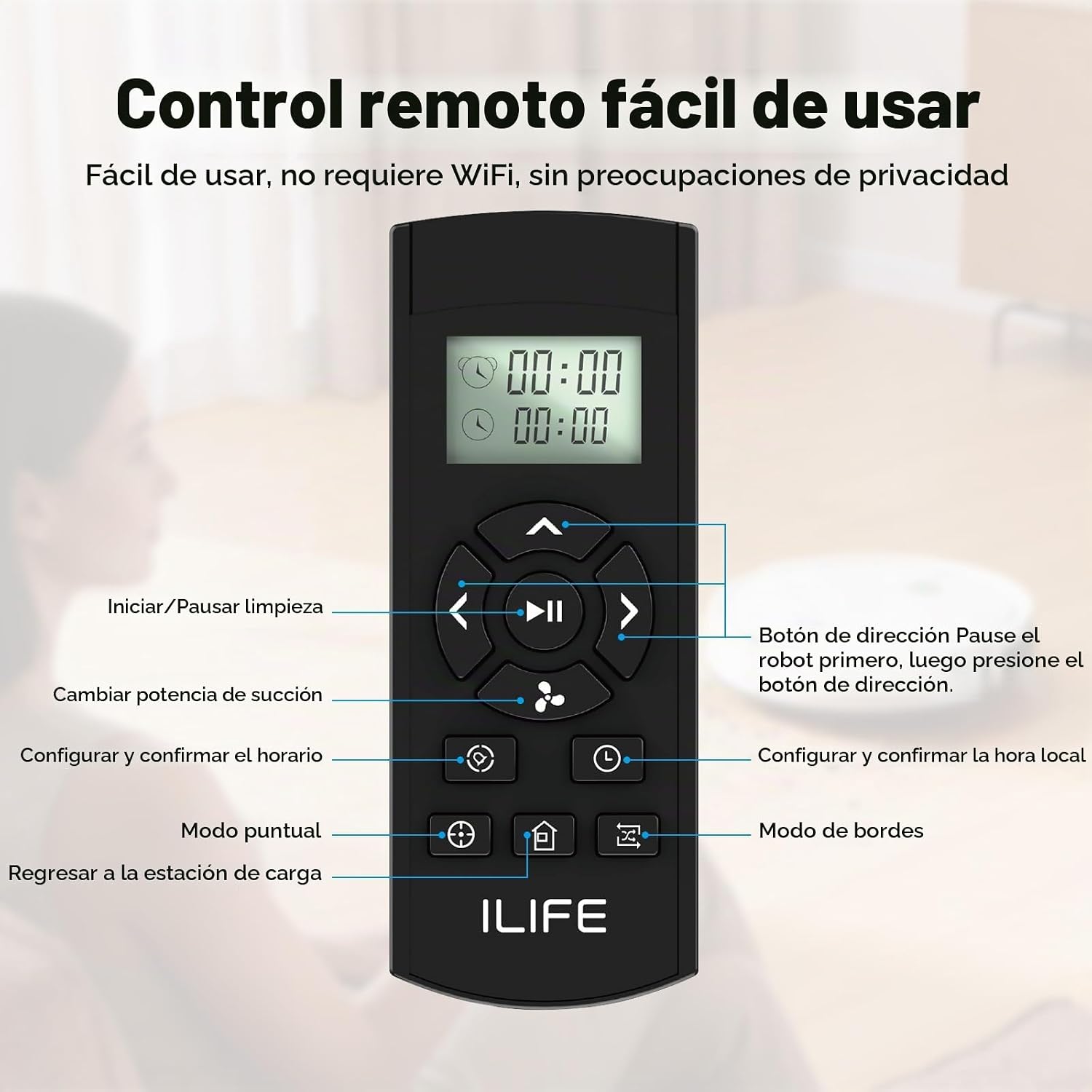 Aspiradora ILIFE V2 | Gran potencia y sensor anticaída