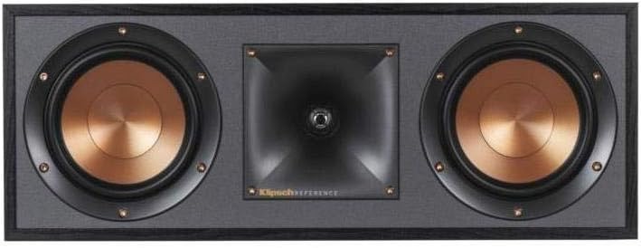 Klipsch R-52C | Parlante central Hi-Fi | Home-Theater | Negro