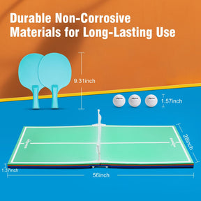 Mesa de ping pong flotante para juego de piscina