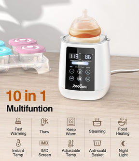 Calentador de mamaderas | Control pantalla LED
