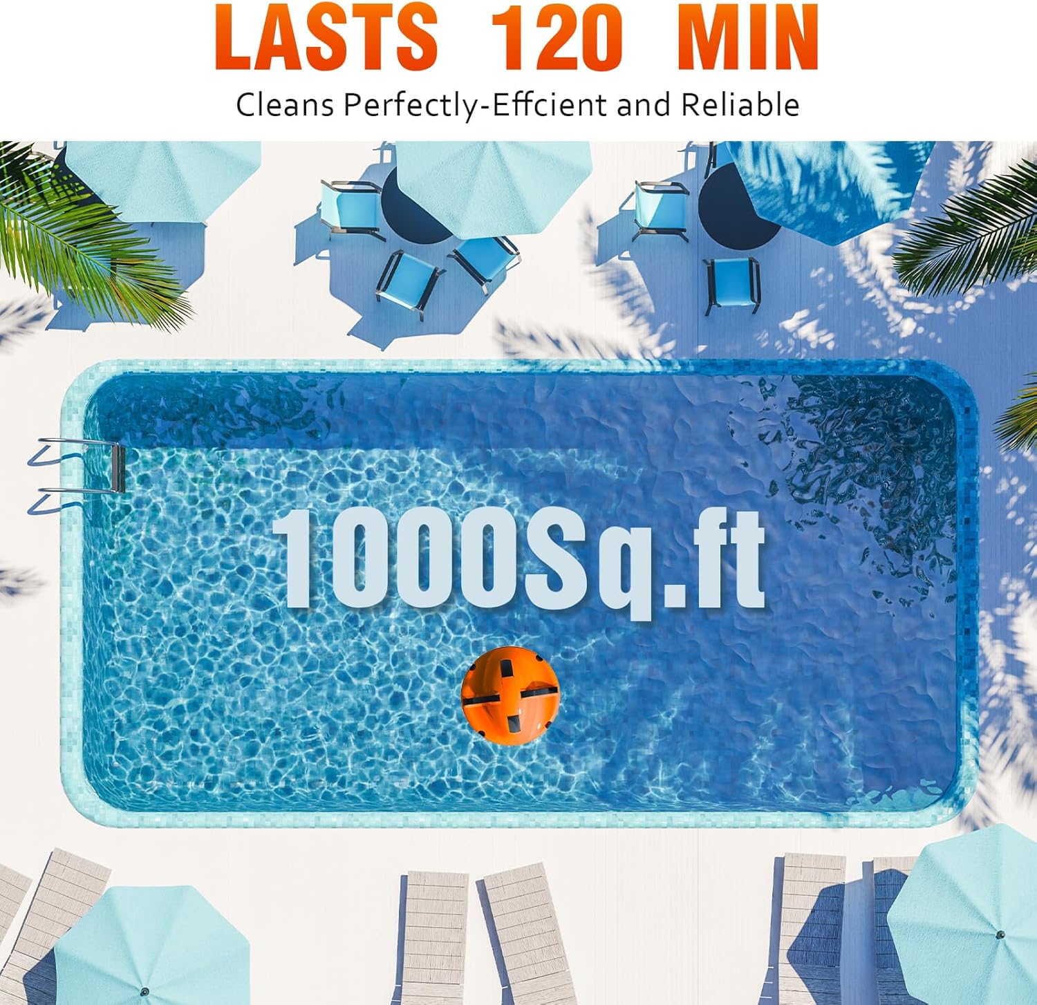 Robot de Piscina Inalámbrico