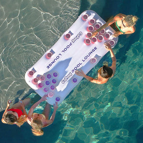 GoPong Inflable para piscina de beer-pong
