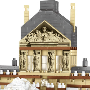 dOvOb Juego de micro bloques de construcción de Louvre de arquitectura (3377 piezas)