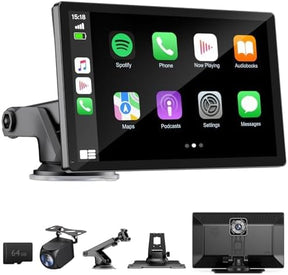 Pantalla para automóvil, pantalla táctil HD de 9 pulgadas