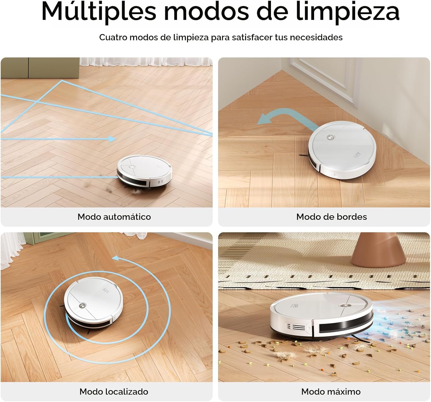 Aspiradora ILIFE V2 | Gran potencia y sensor anticaída