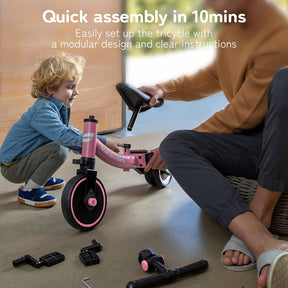 Bicicleta para niñas y niños 5 en 1 | 1 a 4 años
