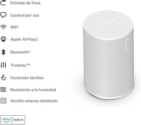 Sonos Altavoz inalámbrico Era 100 Blanco