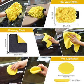 Kit de Limpieza para Autos